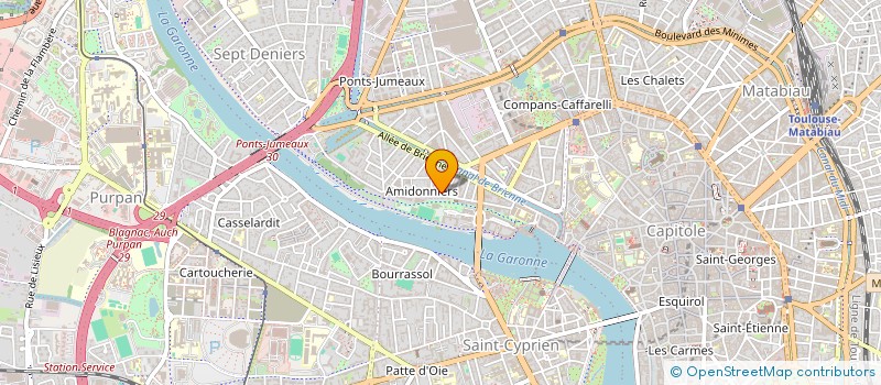 localisation de l'entreprise MONSIEUR FLORENT EYMERY  TOULOUSE