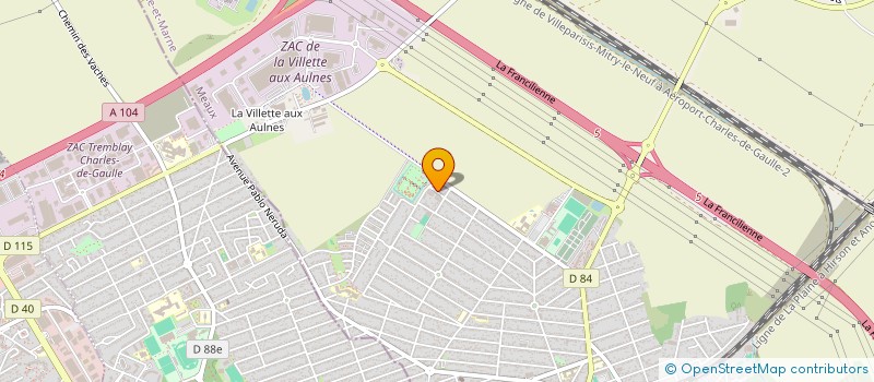 localisation de l'entreprise MONSIEUR FLORENT FABULET  MITRY-MORY