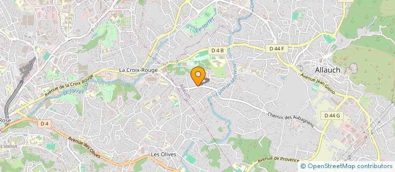 localisation de l'entreprise MONSIEUR FLORENT FAGGIANELLI  ALLAUCH