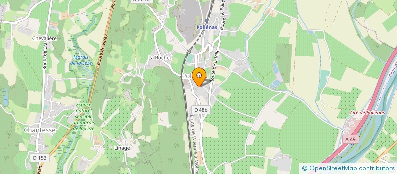 localisation de l'entreprise MONSIEUR FLORENT FALQUE VERT à POLIENAS