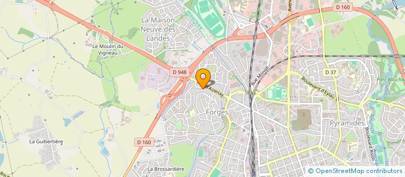 localisation de l'entreprise MONSIEUR FLORENT FARDEAU à LA ROCHE-SUR-YON