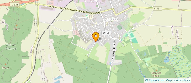 localisation de l'entreprise MONSIEUR FLORENT FAUQUE  BRESLES