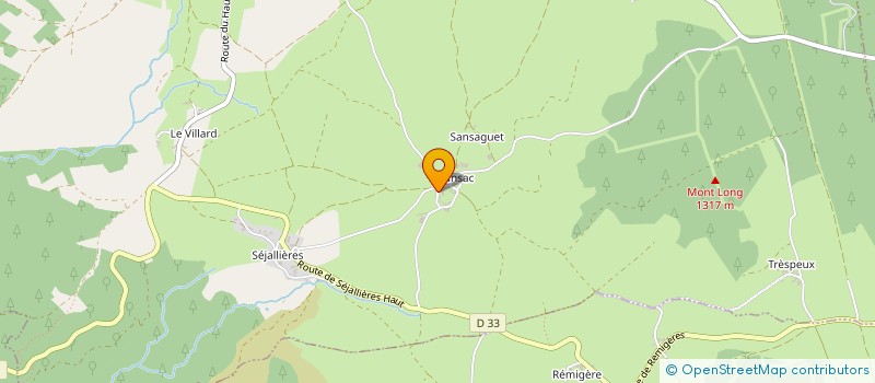 localisation de l'entreprise MONSIEUR FLORENT FEMINIER  SAINT-JEAN-LACHALM