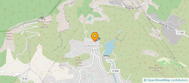 localisation de l'entreprise MONSIEUR FLORENT FILANCIA  LE REVEST-LES-EAUX