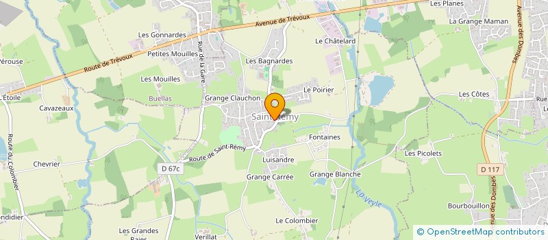 localisation de l'entreprise MONSIEUR FLORENT FONFREIDE  SAINT-REMY