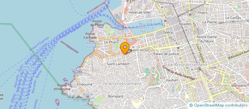localisation de l'entreprise MONSIEUR FLORENT FORGUES à MARSEILLE