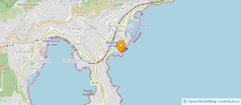 localisation de l'entreprise MONSIEUR FLORENT FOURNEAU  BEAULIEU-SUR-MER