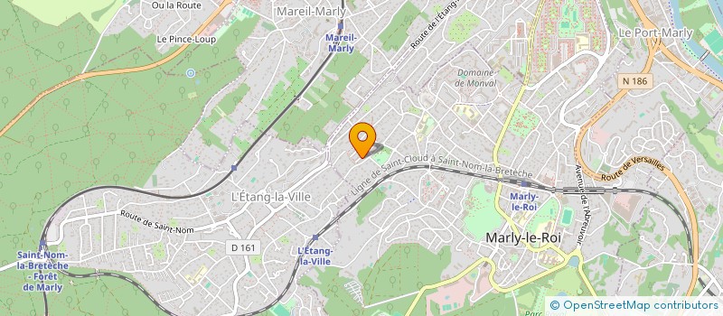 localisation de l'entreprise MONSIEUR FLORENT GALLOIS  MARLY-LE-ROI