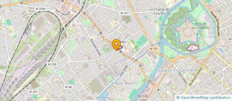 localisation de l'entreprise MONSIEUR FLORENT GAPENNE à LILLE
