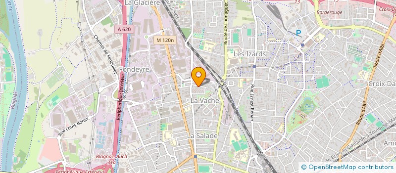 localisation de l'entreprise MONSIEUR FLORENT GARAIOS à TOULOUSE