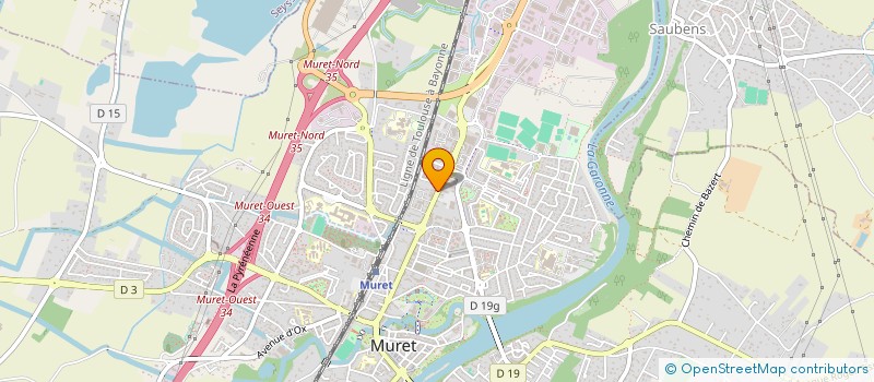 localisation de l'entreprise MONSIEUR FLORENT GARCIA  MURET