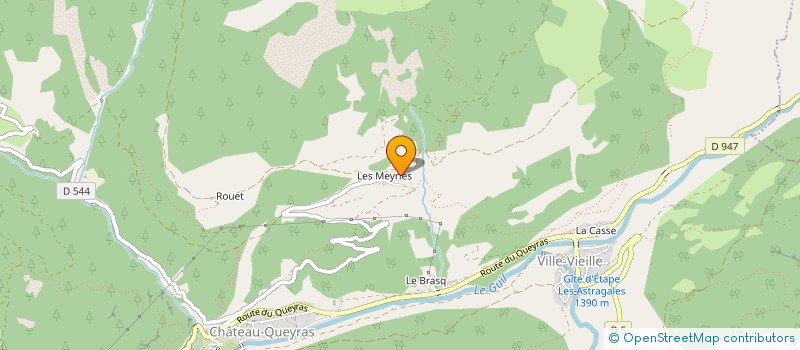 localisation de l'entreprise MONSIEUR FLORENT GARCIN  MOLINES-EN-QUEYRAS