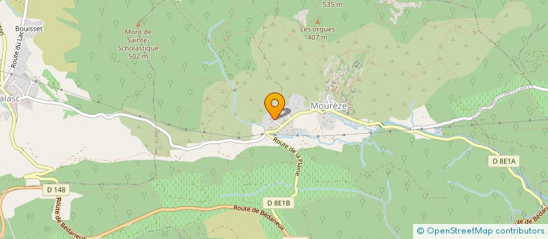 localisation de l'entreprise MONSIEUR FLORENT GARDES  MOUREZE