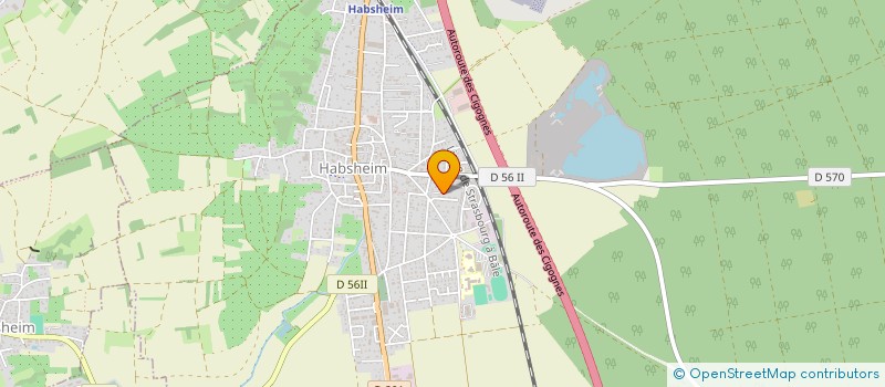 localisation de l'entreprise MONSIEUR FLORENT GASTAUT  HABSHEIM