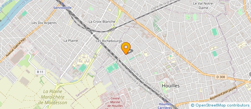 localisation de l'entreprise MONSIEUR FLORENT GATTI  CORMEILLES-EN-PARISIS