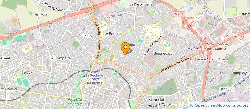 localisation de l'entreprise MONSIEUR FLORENT GAUFRETEAU à LA ROCHELLE