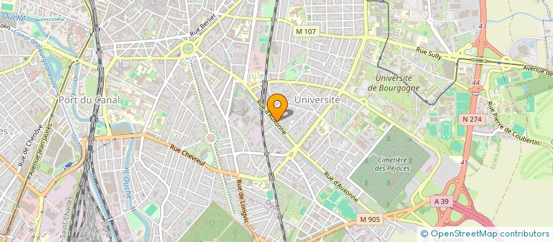 localisation de l'entreprise MONSIEUR FLORENT GAUTIER à DIJON