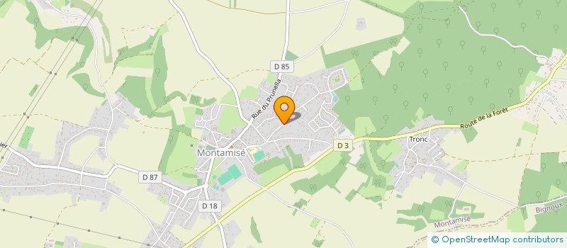 localisation de l'entreprise MONSIEUR FLORENT GAUTRON  MONTAMISE