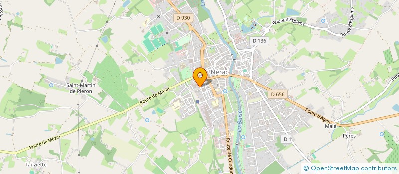 localisation de l'entreprise MONSIEUR FLORENT GAZERES  NERAC