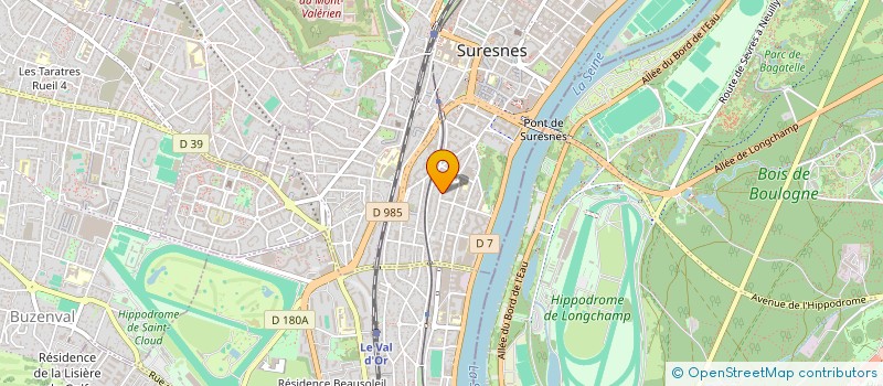 localisation de l'entreprise MONSIEUR FLORENT GENILLER à SURESNES
