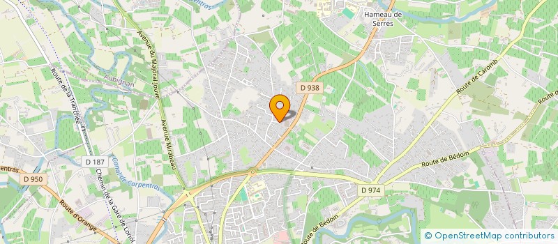 localisation de l'entreprise MONSIEUR FLORENT GENIN à CARPENTRAS