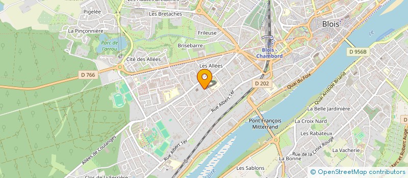 localisation de l'entreprise MONSIEUR FLORENT GENTZBOURGER  BLOIS