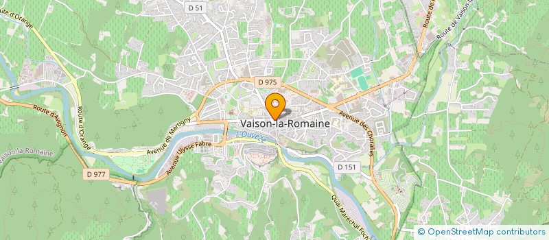 localisation de l'entreprise MONSIEUR FLORENT GERTHOUX  VAISON-LA-ROMAINE