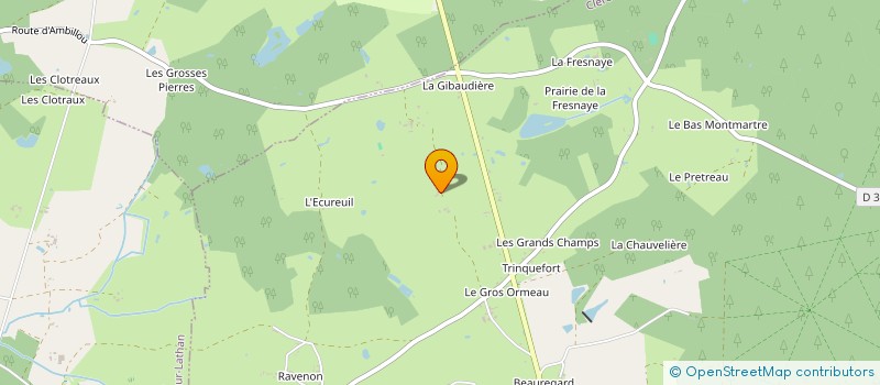 localisation de l'entreprise MONSIEUR FLORENT GILLES  CLERE-LES-PINS