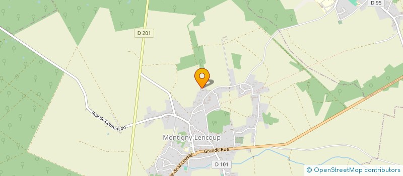 localisation de l'entreprise MONSIEUR FLORENT GINGAT  MONTIGNY-LENCOUP