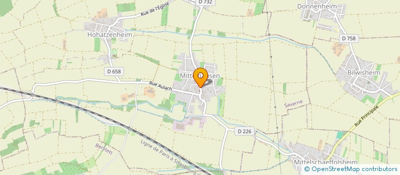 localisation de l'entreprise MONSIEUR FLORENT GINSS  MITTELSCHAEFFOLSHEIM