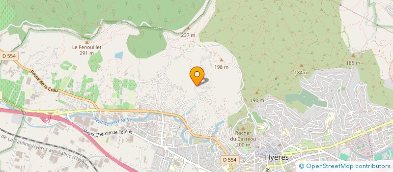 localisation de l'entreprise MONSIEUR FLORENT GIUGLIANO  HYERES