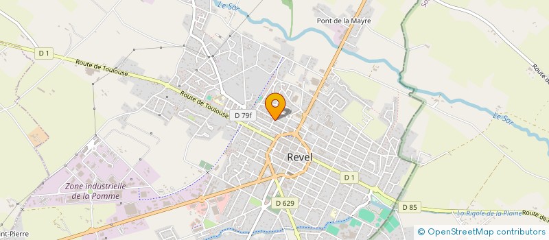 localisation de l'entreprise MONSIEUR FLORENT GOETSCH  REVEL