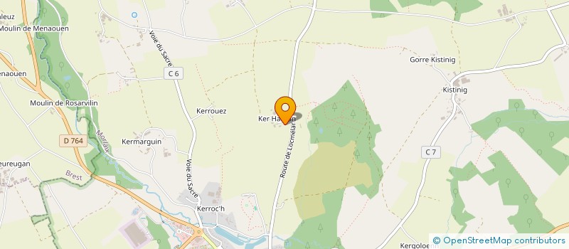 localisation de l'entreprise MONSIEUR FLORENT GOURVES  SIZUN