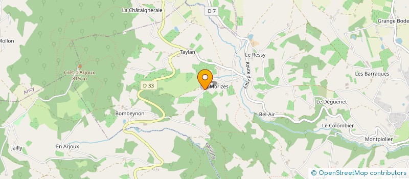 localisation de l'entreprise MONSIEUR FLORENT GOUTTE  SAVIGNY