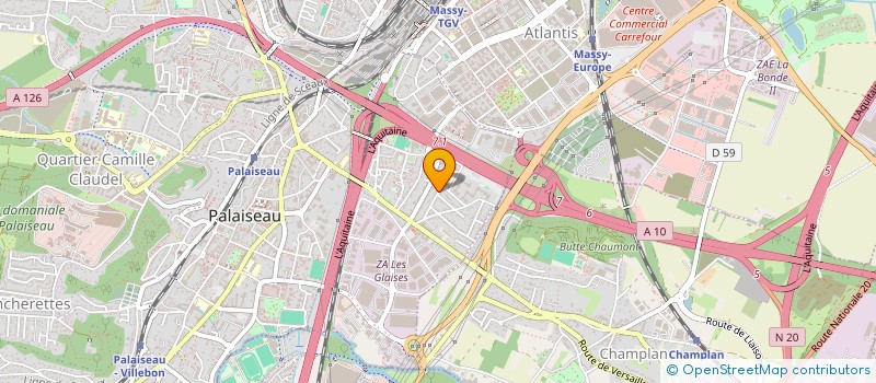 localisation de l'entreprise MONSIEUR FLORENT GROIGNO  PALAISEAU