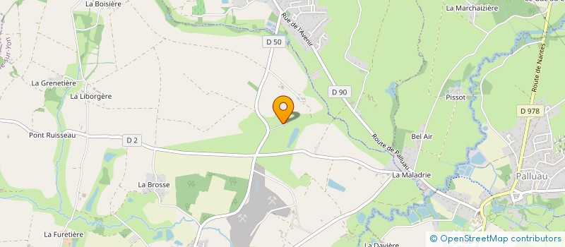 localisation de l'entreprise MONSIEUR FLORENT GROISARD  SAINT-PAUL-MONT-PENIT