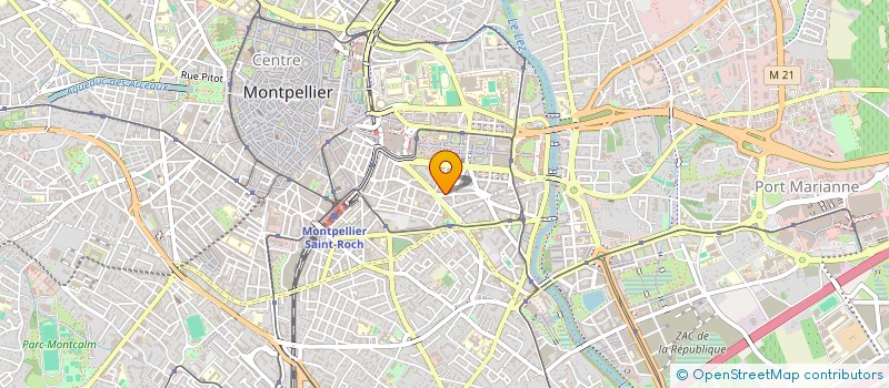 localisation de l'entreprise MONSIEUR FLORENT GUILET à MONTPELLIER