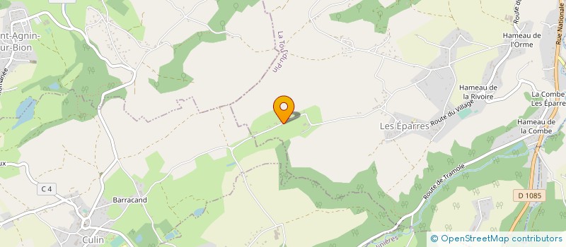 localisation de l'entreprise MONSIEUR FLORENT GUILLAUD  LES EPARRES