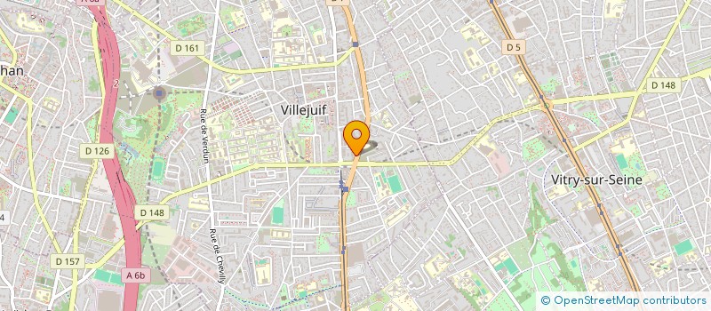 localisation de l'entreprise MONSIEUR FLORENT GUILON  VILLEJUIF