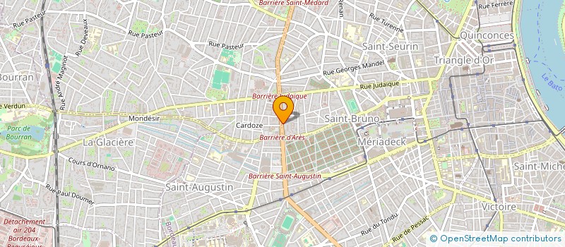 localisation de l'entreprise MONSIEUR FLORENT GUIRAUD  BORDEAUX