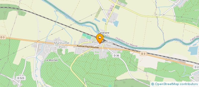 localisation de l'entreprise MONSIEUR FLORENT GUISTEL  MAREUIL-LE-PORT