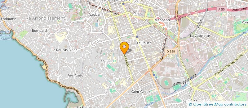 localisation de l'entreprise MONSIEUR FLORENT HALIMI à MARSEILLE