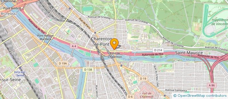 localisation de l'entreprise MONSIEUR FLORENT HAMALIAN  CHARENTON-LE-PONT