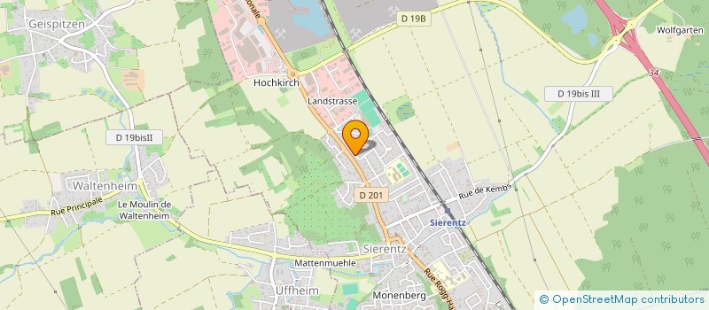 localisation de l'entreprise MONSIEUR FLORENT HASCHER  SIERENTZ