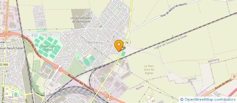 localisation de l'entreprise MONSIEUR FLORENT HAUBERDON  BETHENY