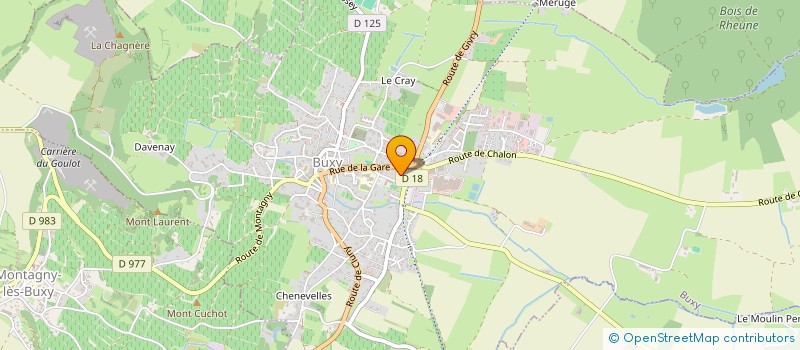 localisation de l'entreprise MONSIEUR FLORENT HERRERA  BUXY