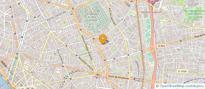 localisation de l'entreprise MONSIEUR FLORENT HILLAIRE  PARIS