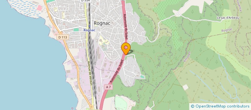 localisation de l'entreprise MONSIEUR FLORENT HIRSCH  ROGNAC