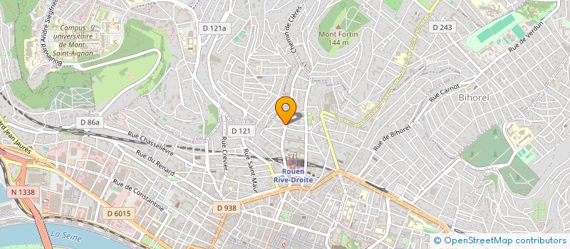 localisation de l'entreprise MONSIEUR FLORENT HOUDU  LE PETIT-QUEVILLY