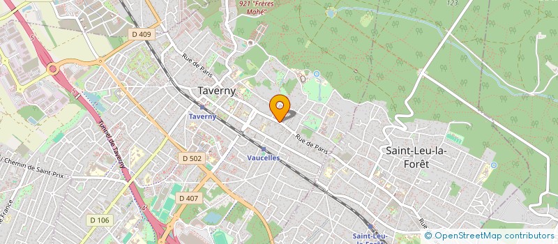 localisation de l'entreprise MONSIEUR FLORENT HUARD  TAVERNY